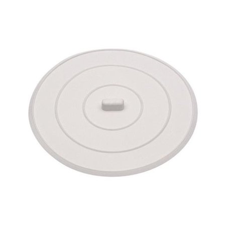 DANCO Danco 9D00089042 5 in. Flat Suction Sink Stopper  White 4680393